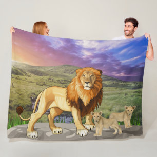 Couverture Polaire Le Rugissement de la Nature
