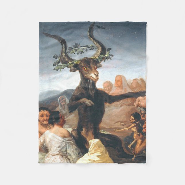 Couverture Polaire Le Sabbat Des Sorcières Francisco Goya (Devant)