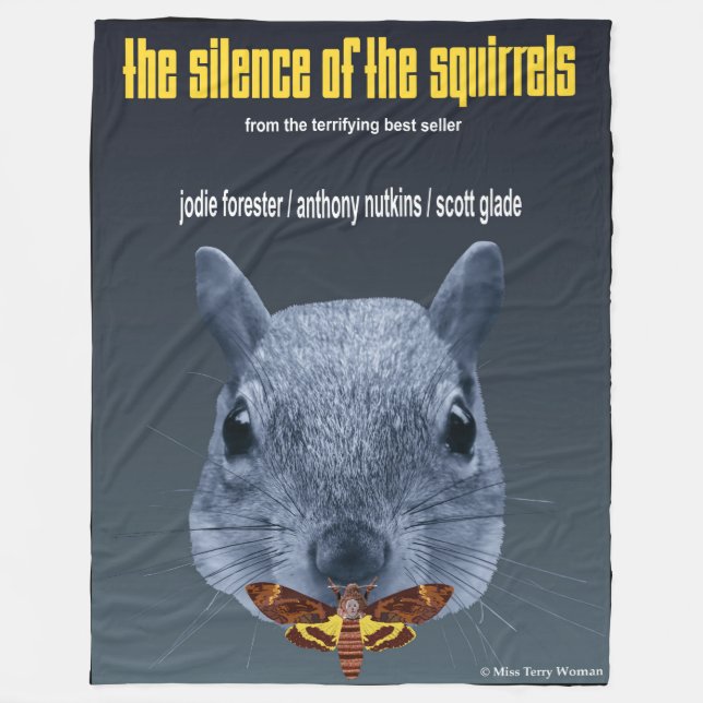 Couverture Polaire Le silence des écureuils - une parodie (Devant)