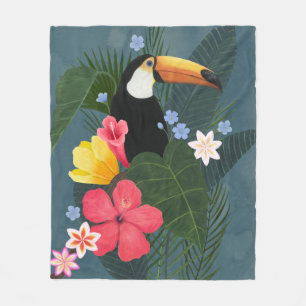 Couverture Polaire Le Toucan tropical en pleine nature