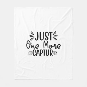 Couverture Polaire Lecture Art Juste Un Captur De Plus