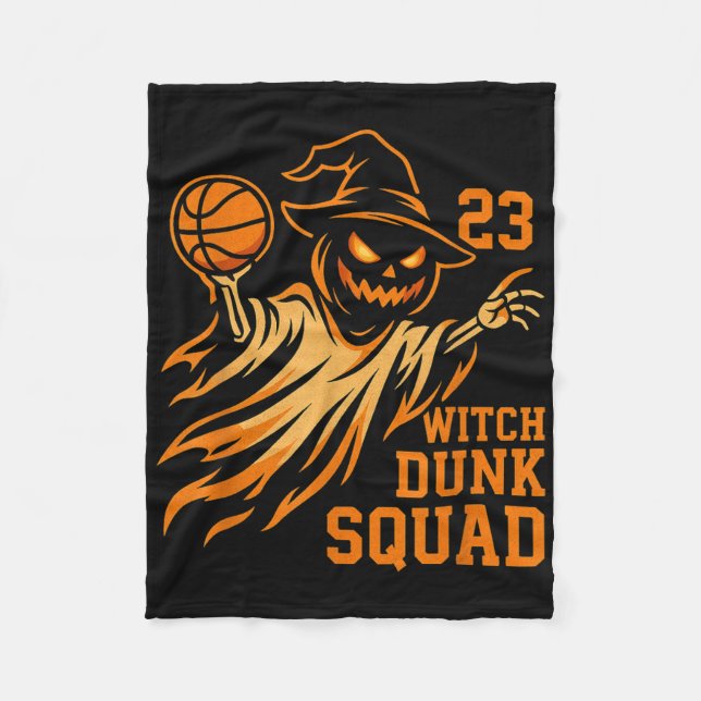 Couverture Polaire Legends Wear 23 Halloween Witch Dunk Squad Basketb (Devant)