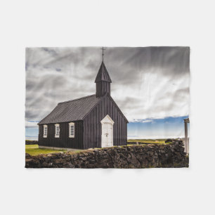 Couverture Polaire L'Église Noire De Budir, Islande