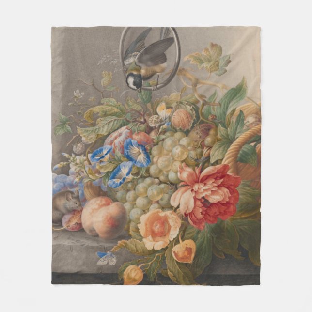 Couverture Polaire Légumes colorés (Devant)