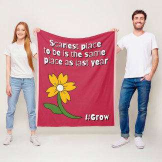 Couverture Polaire L'endroit le plus effrayant est de rester le même