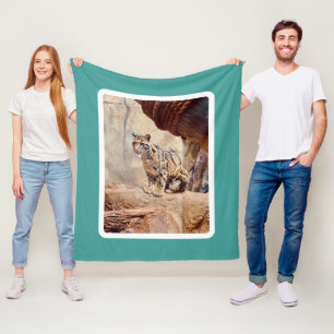 Couverture Polaire léopard nébuleux image nature faune exotique