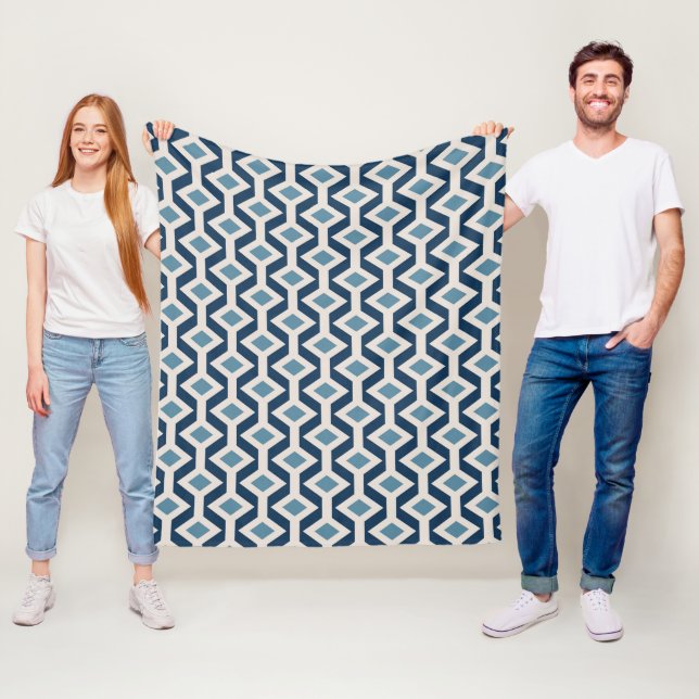 Couverture Polaire L'ère atomique a inspiré le motif géométrique (En situation)