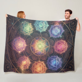 Couverture Polaire Les 8 de 7 Chakras