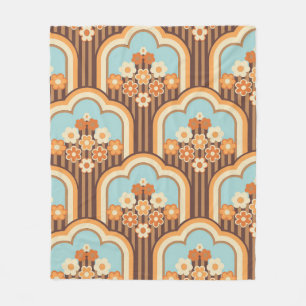 Couverture Polaire les années 70 papier peint design transparent, fle