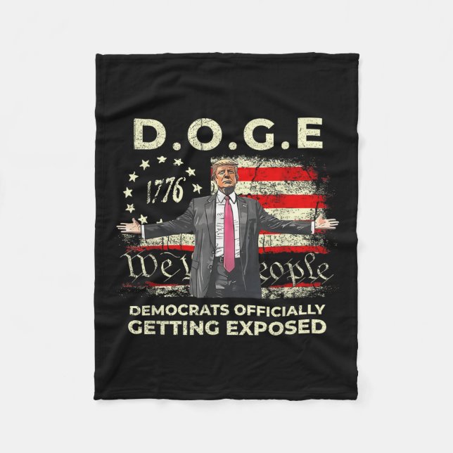 Couverture Polaire Les Démocrates Doge Se Font Officiellement Exposer (Devant)