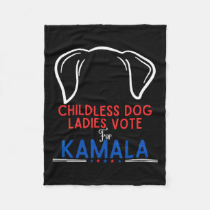 Couverture Polaire Les Drôle Drôle Des Dames De Chien Sans Enfant Vot