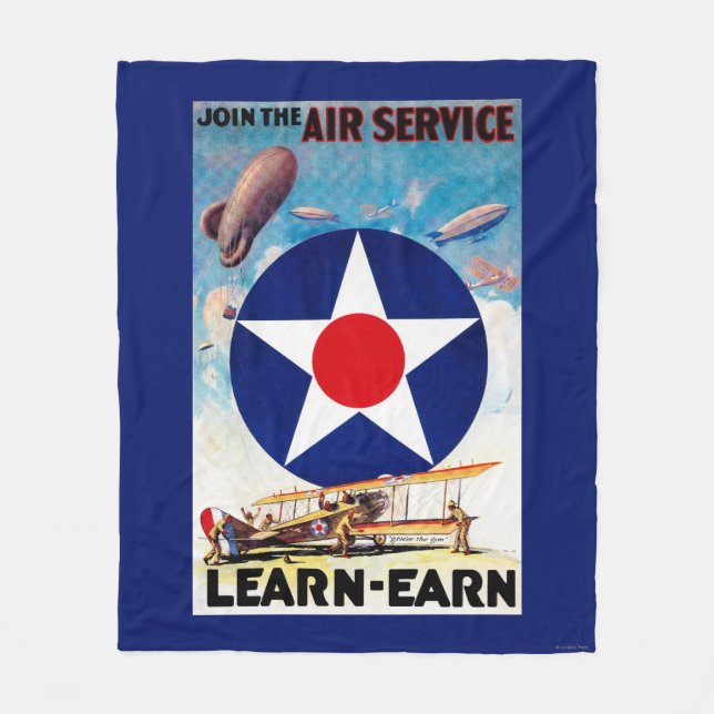 Couverture Polaire LES Etats-Unis - Joignez le service aérien (Devant)