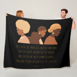 COUVERTURE POLAIRE LES FEMMES NOIRES PRIENT CHRÉTIEN