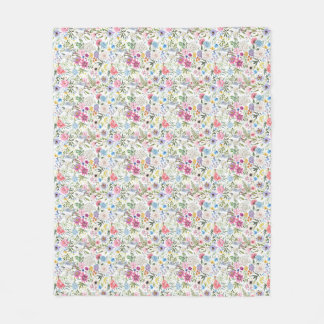 Couverture Polaire Les Fleurs Sont Les Mots De La Terre
