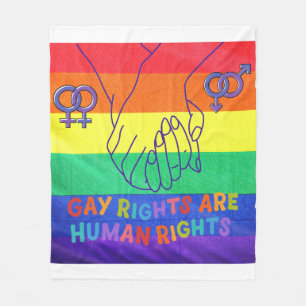 Couverture Polaire Les gays ont des droits