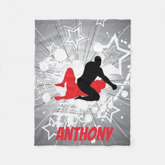 Couverture Polaire Les lutteurs ExplodingWith tient le premier rôle (Devant)