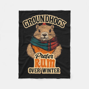 Couverture Polaire Les marmottes préfèrent le rhum à l'hiver 