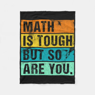 Couverture Polaire Les maths sont dures mais vous aussi Retour au mat