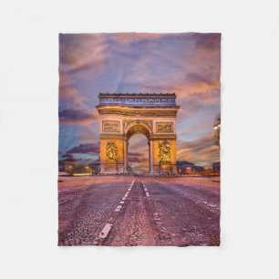 Couverture Polaire Les monuments   Arc de Triomphe, Paris France