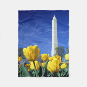 Couverture Polaire Les monuments   Washington Monument au printemps