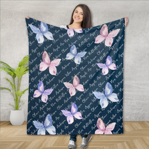 Couverture Polaire Les Papillons De La Marine Apparaissent Lorsque Le