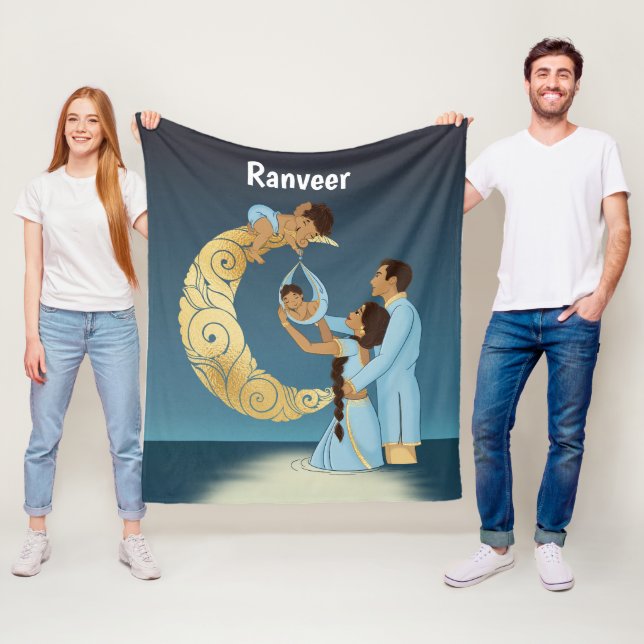 Couverture Polaire Les parents indiens ont la bénédiction d'un bébé (En situation)