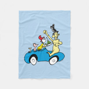 Couverture Polaire Les personnages de Dr. Seuss Les œufs verts et le