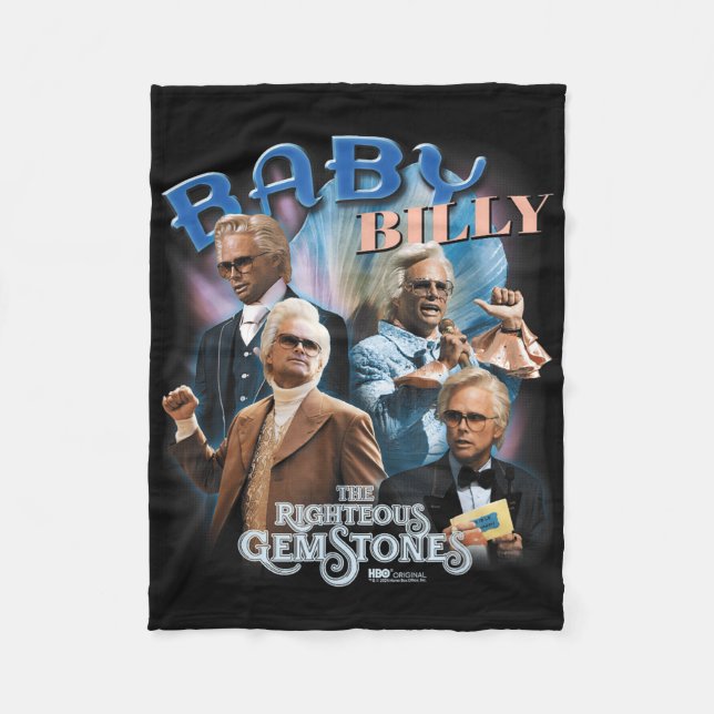 Couverture Polaire Les Pierres Justes Baby Billy Heartthrob (Devant)