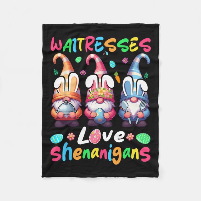 Couverture Polaire Les serveuses Costume Shenanigans Lover Trois Gnom (Devant)
