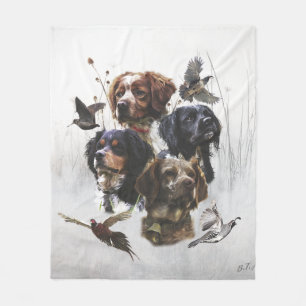 Couverture Polaire Les Spaniels de Bretagne , Saison de chasse aux oi