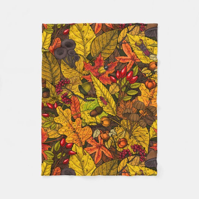 Couverture Polaire Les trésors d'automne (Devant)