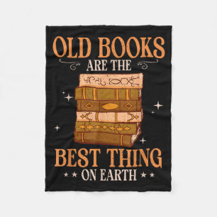 Couverture Polaire Les vieux livres sont la chose sur terre bibliophi