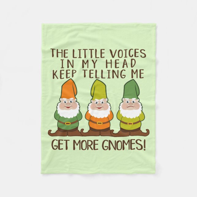 Couverture Polaire Les voix de Littles obtiennent plus de gnomes (Devant)