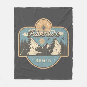 Couverture Polaire Let the adventure begin