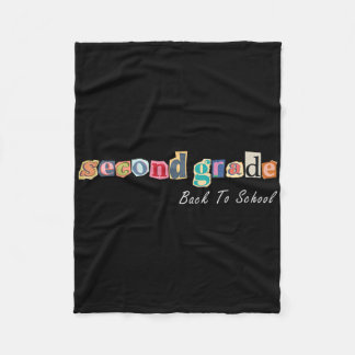Couverture Polaire Lettre de mégazine enseignant deuxième année enfan