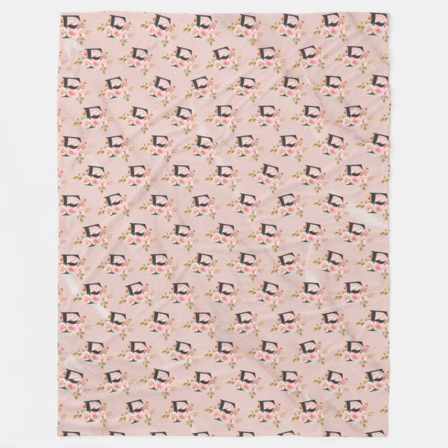 Couverture Polaire Lettre F (Devant)