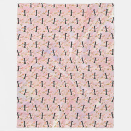 Couverture Polaire Lettre I