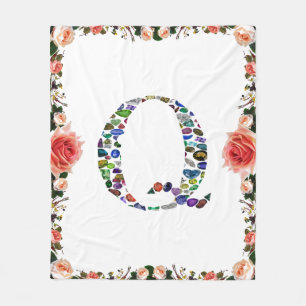 Couverture Polaire LETTRE MONÂTRE GEMstone Q