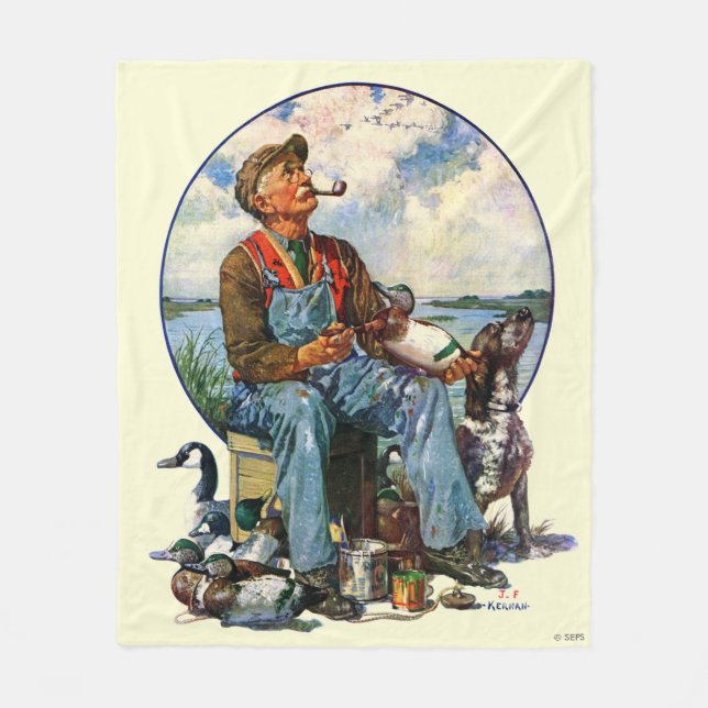 Couverture Polaire Leurres (Devant)