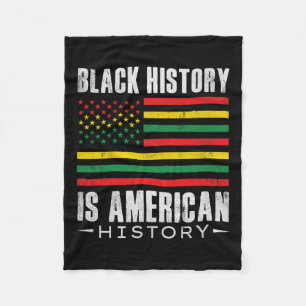 Couverture Polaire L'Histoire Noire est l'Histoire Américaine Bhm Afr