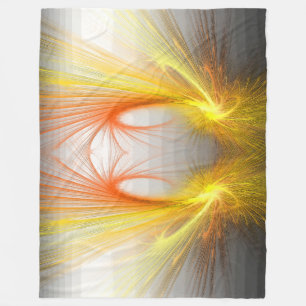 Couverture Polaire Lightning abstract