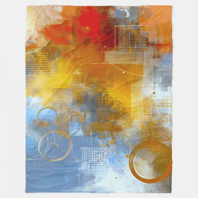 Couverture Polaire Ligne chromatique : pouls de l'abstraction urbaine (Devant)