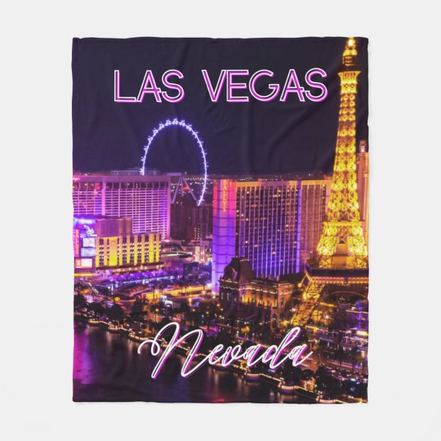 Couverture Polaire Ligne d'atterrissage de Las Vegas (Devant)