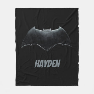 Couverture Polaire Ligue de Justice   Symbole de batman métallique