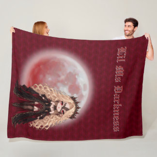Couverture Polaire Lil Ms Darkness-Bitten