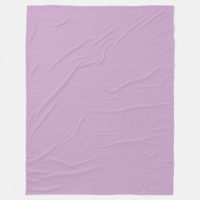 Couverture Polaire Lilac (Devant)