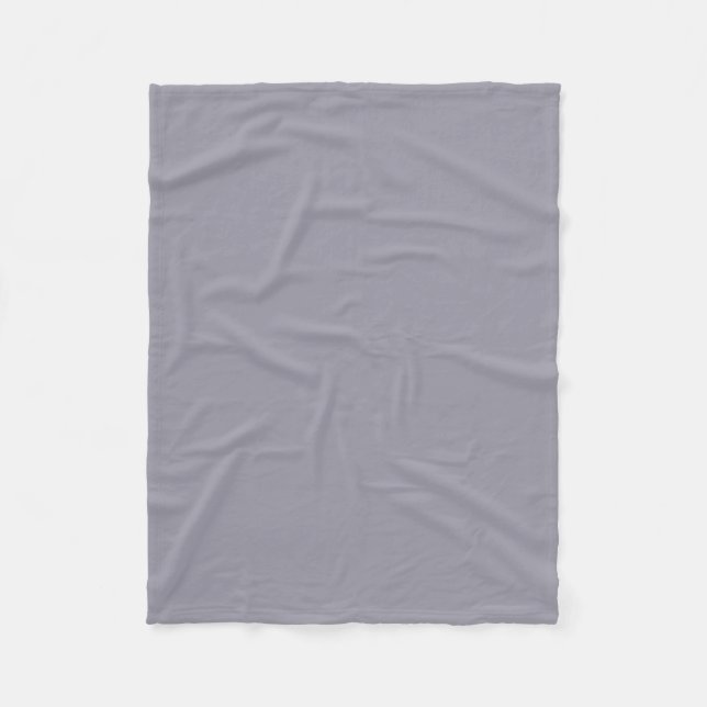 Couverture Polaire Lilac Grey (Devant)