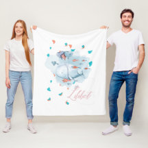 Lilibet Nommé Cadeaux de BALEINE Magique pour fill