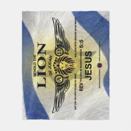 Couverture Polaire Lion de Juda