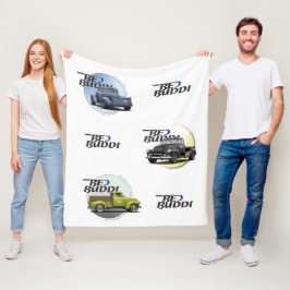 Couverture Polaire Lit Buddi Blanche